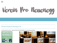Tablet Screenshot of pro-neuenegg.com